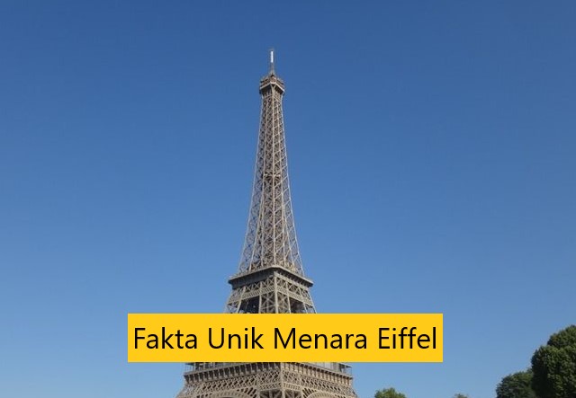 fakta unik menara eiffel